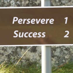 Open blog post titled 'Entrepreneurial Mindset: The Key to Success is Perseverance'
